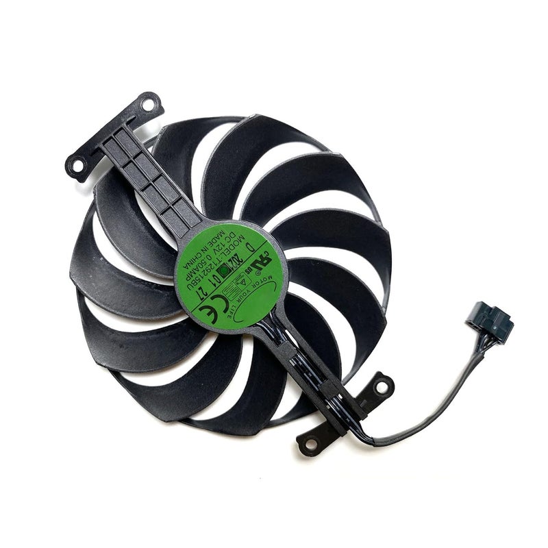 LTANDBR مروحة GPU 95MM 6PIN T129215SU CF1010U12D RTX3050 RTX3060 Phoenix ITX لاستبدال مروحة التبريد لبطاقة الرسوميات ASUS Phoenix RTX 3050 3060 - Image 2